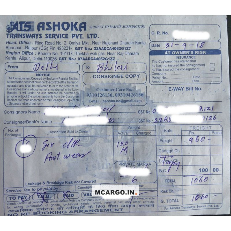 Ashoka Transways Service - ATS