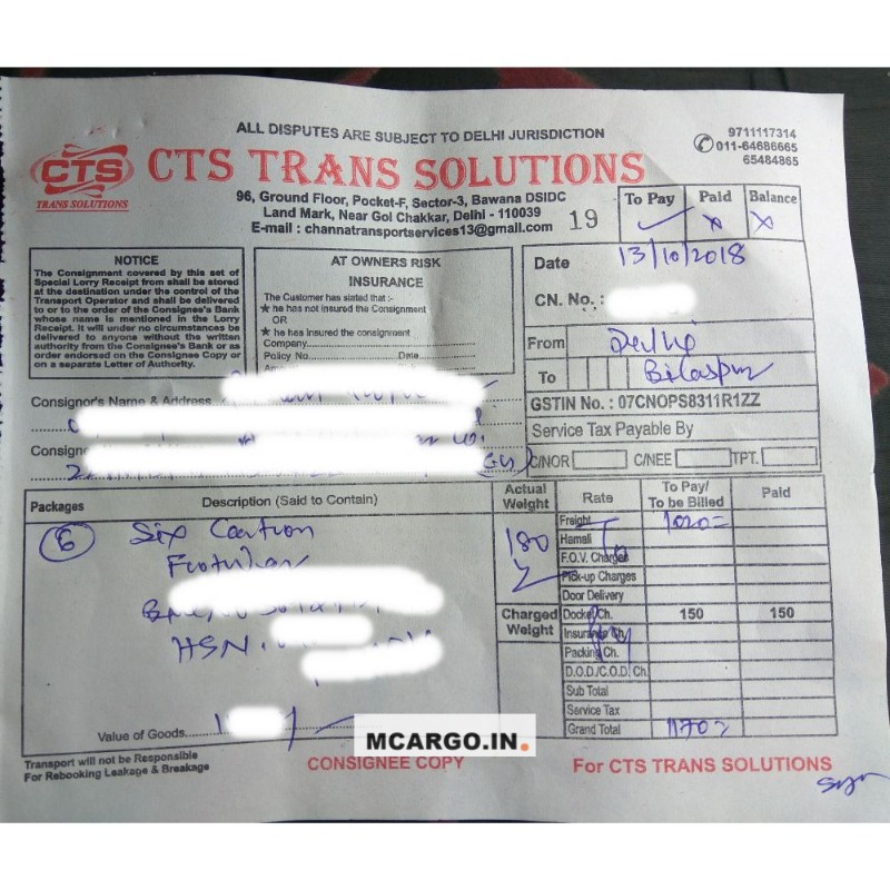 CTS Trans Solutions - Channa Trans Solutions