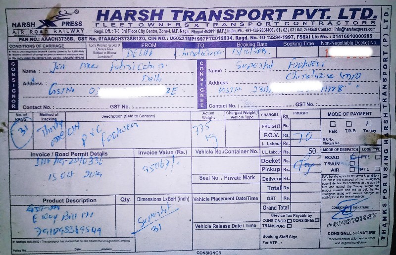 Harsh Express - HRL Cargo