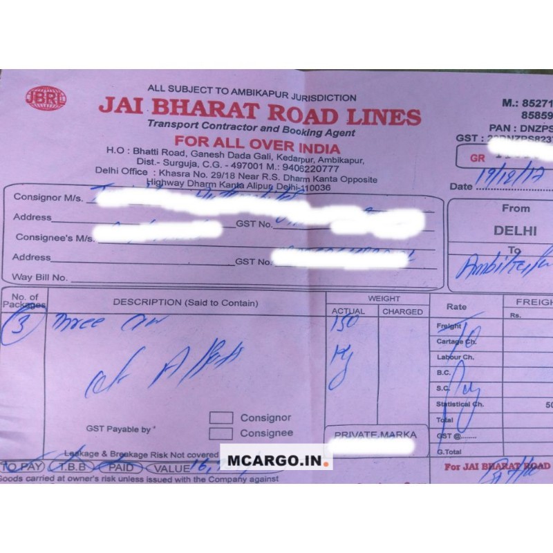 Jai Bharat Roadlines