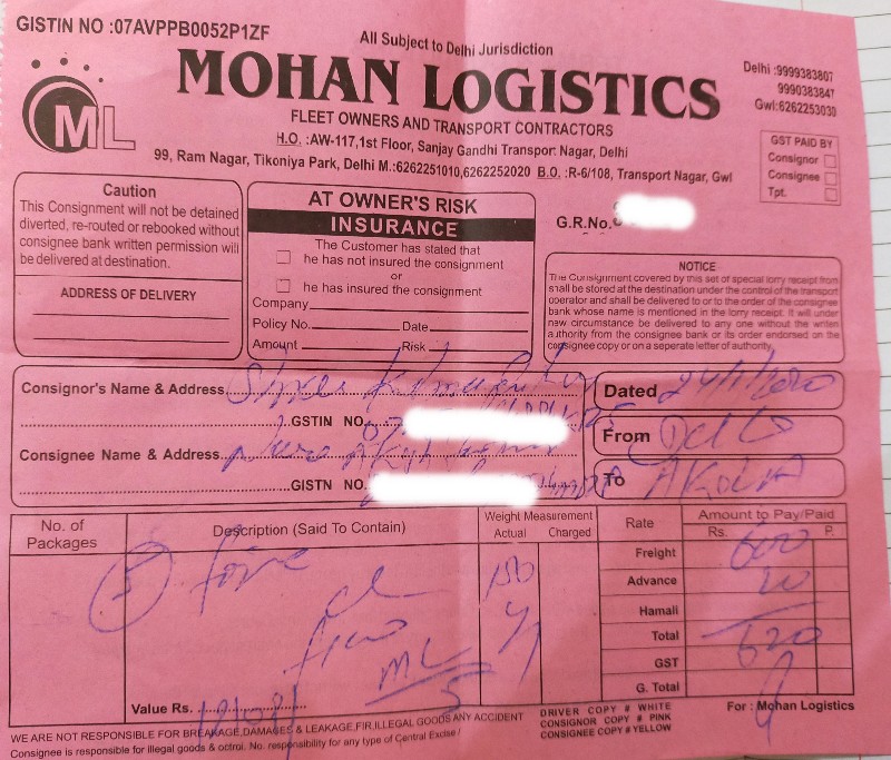 Mohan Logistics