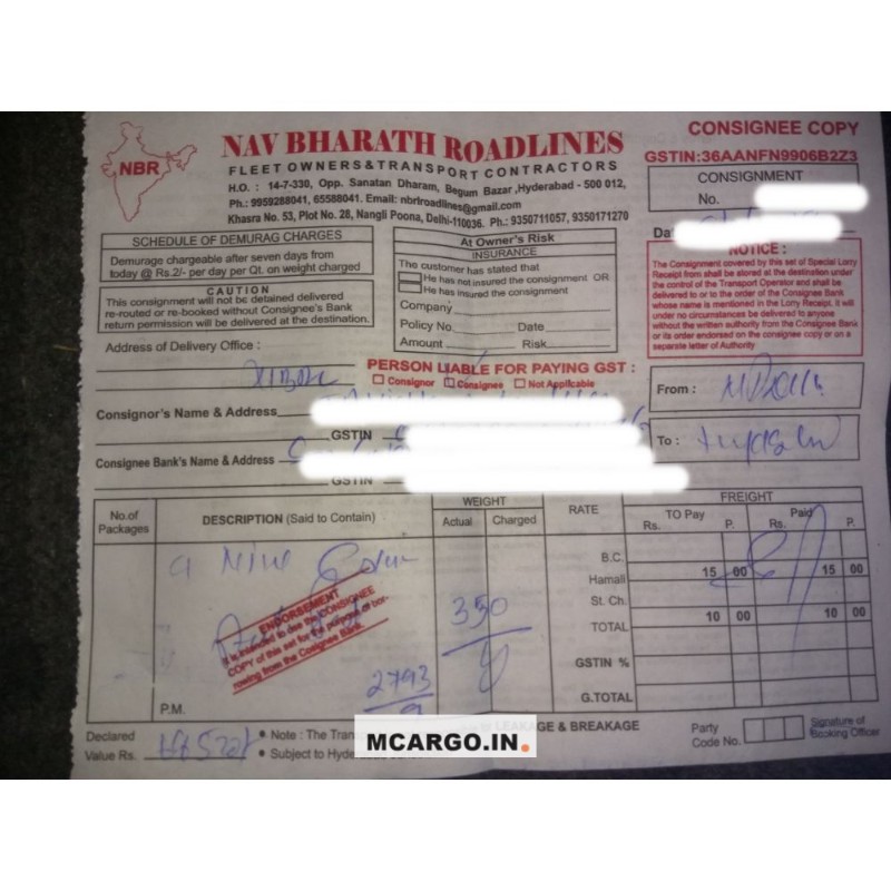Nav Bharat Roadlines - NBRL 