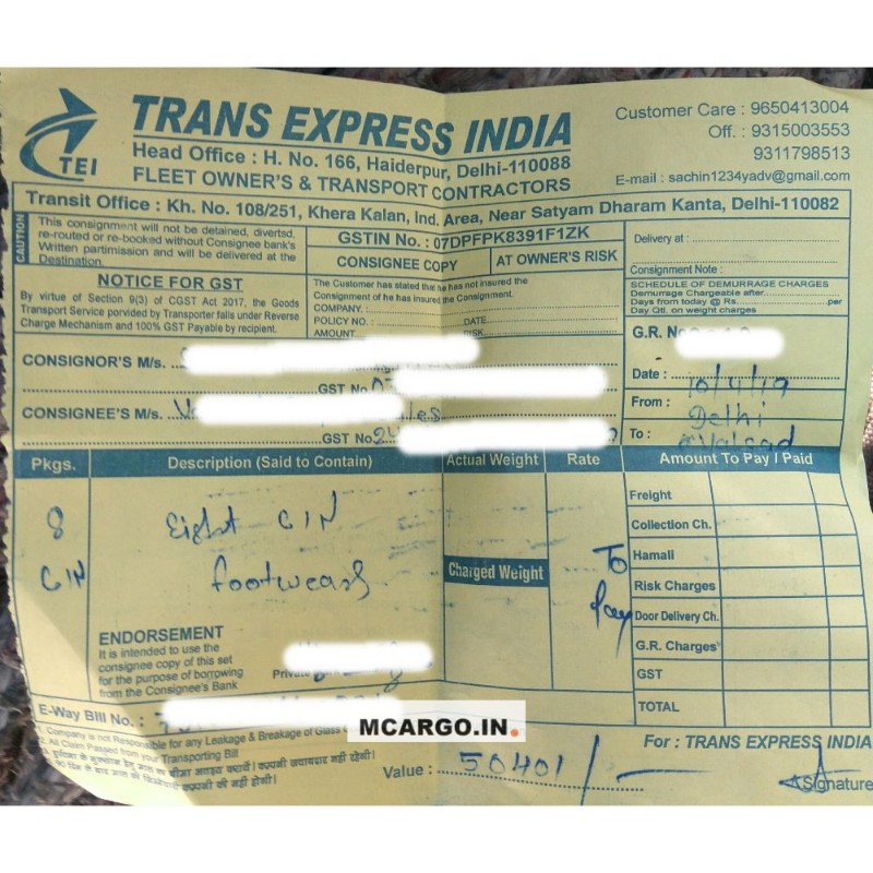 TRANS EXPRESS INDIA - TEI
