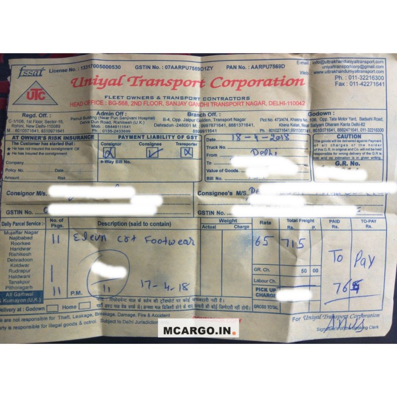 Uniyal Transport Corporation - UTC