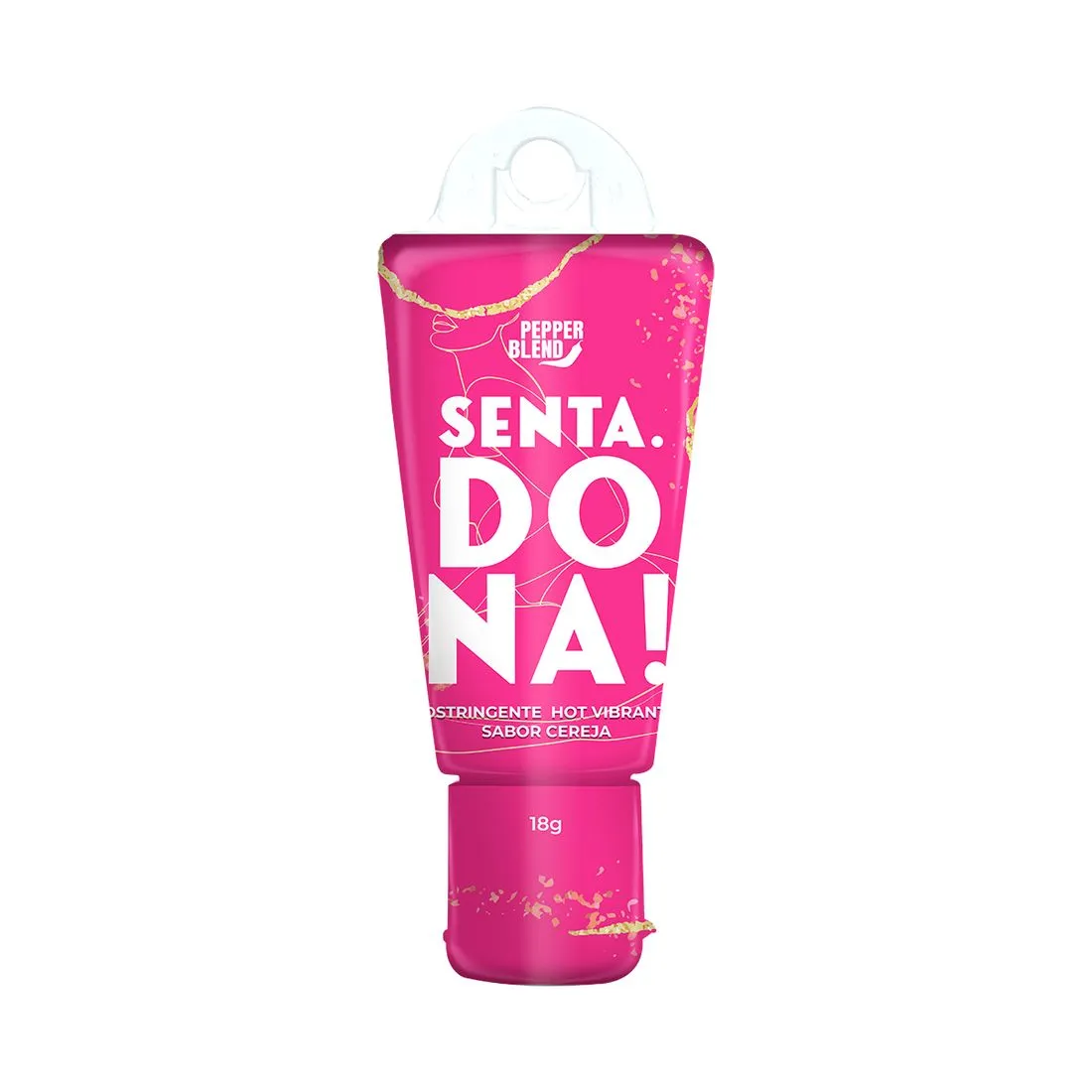 Sentadona Gel Adstringente Vibrante Hot Linha Diretas
18g Cereja