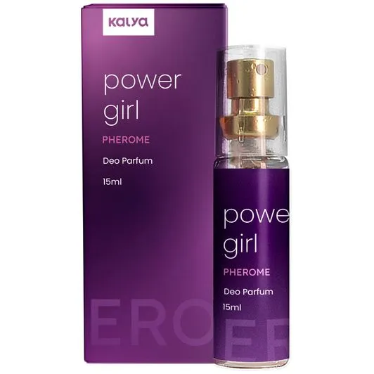 Power Girl Pherome Perfume Feminino Com Estimulador De Feromonio 15ml