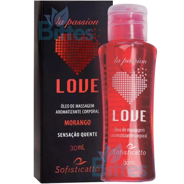Love óLeo Hot Beijavel Morango 30ML