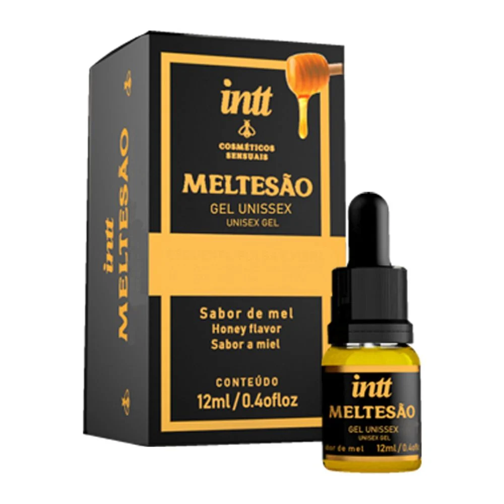 Meltesao Estimulante Unissex Beijavel que Esquenta, Pulsa e Vibra 12ml Intt