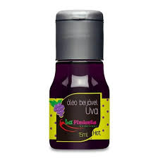 Oleo Beijavel Para Massagem Hot De Uva 15ml