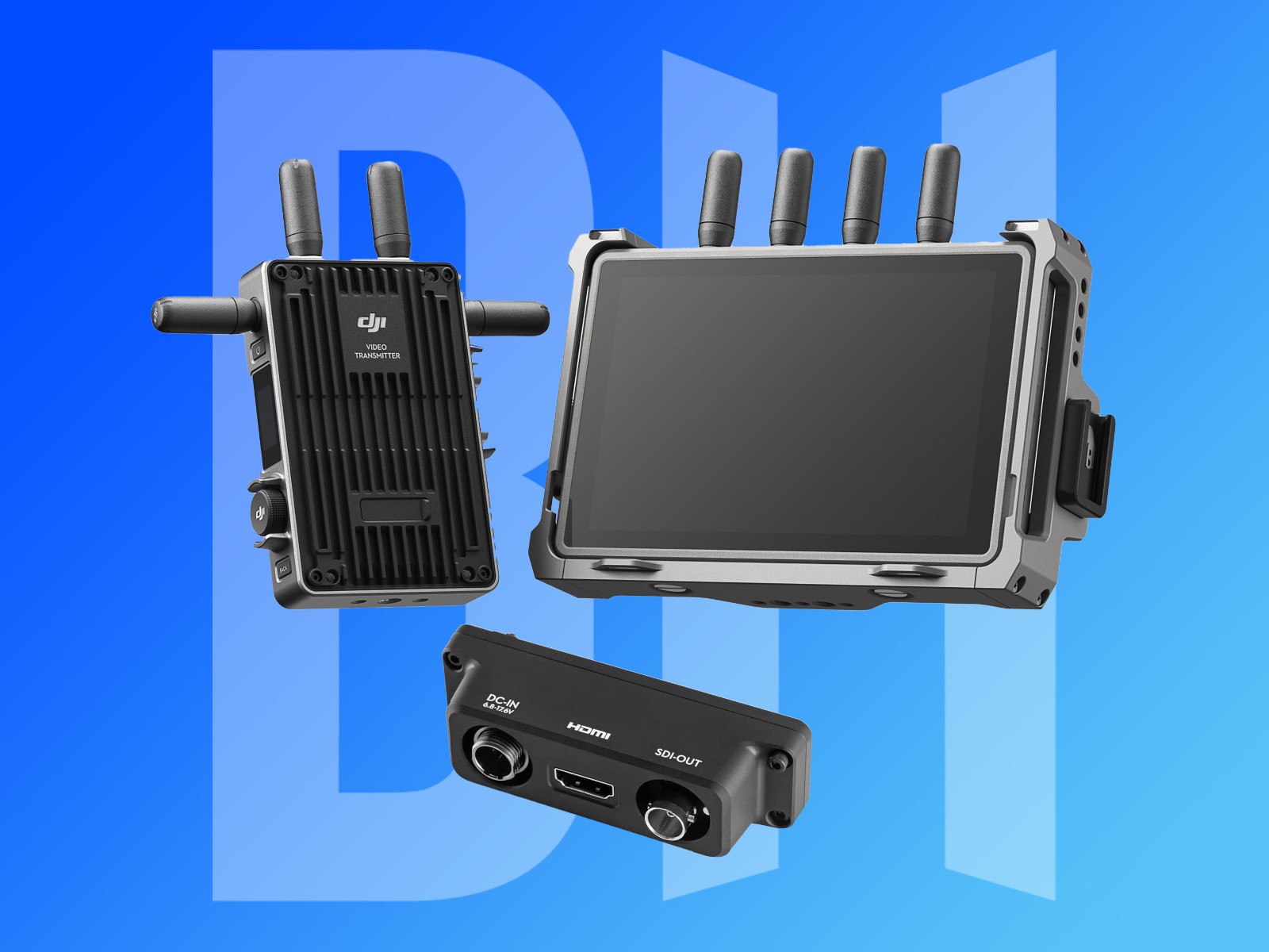 DJI Wireless Video Transmission Combo Transmitter & Receiver + Expansion Plate