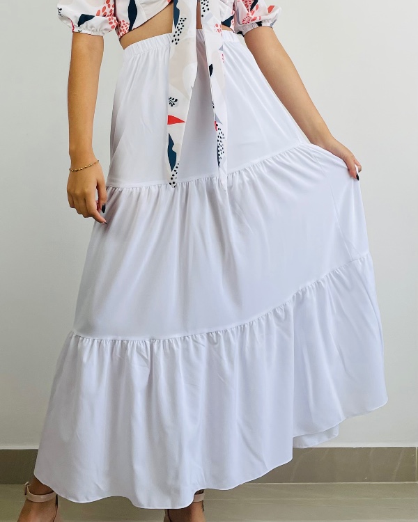 Falda larga