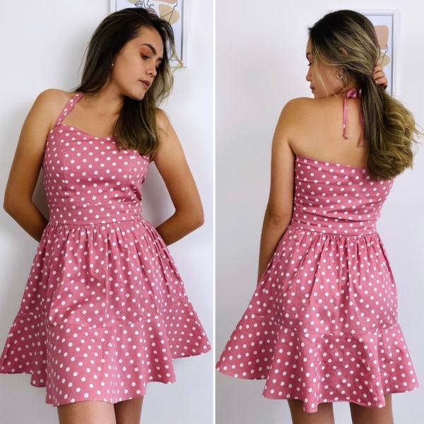 Vestido Lunares