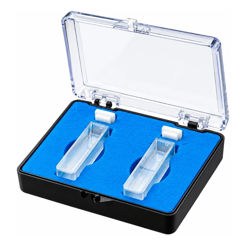 Cubeta para Espectrofotometro de Vidrio 1.40ml x Unidad - ISOLAB | Stock: 10 - SAP: 022030025