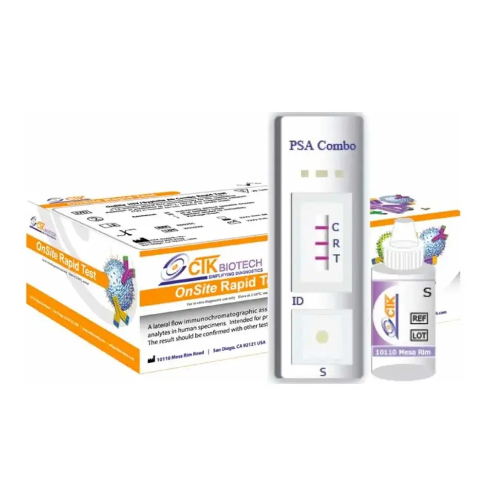 PSA x 30 Test Rapid Test Cassette - CTKBIOTECH | Stock: 75 - SAP: 085010030