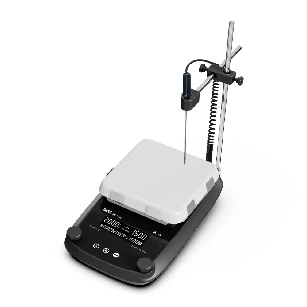 Agitador Magnético C/Calentador DigitaT/Max.550°C Rpm50-1500+Sensor+soport C/Max.20LModelo:DMS7-550M - DLAB. | Stock: 2 - SAP: 153020124