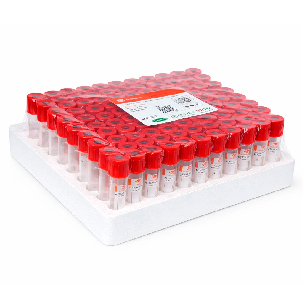 Microtubo Tapa Roja 0.5ml Con Activador de Coagulacion X 100 Unds. - ALMED | Stock: 100 - Vto. 30/06/27 - SAP: 169020007