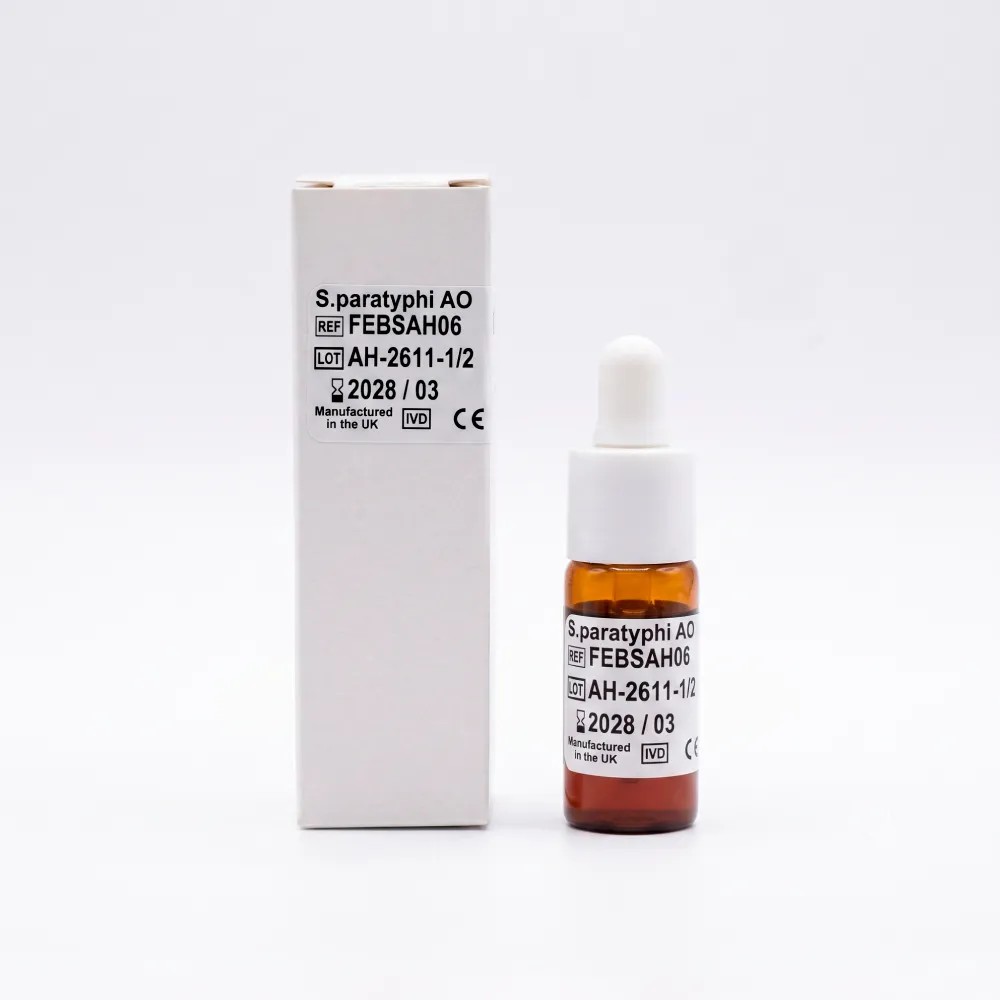 Paratífico A X 5 ml (2ºC a 8ºC) - FORTRESS | Stock: 5 - SAP: 182010007
