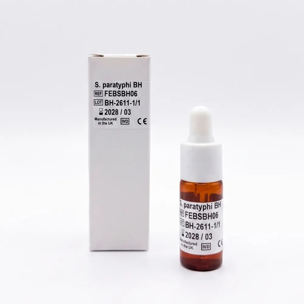 Paratífico B X 5 ml  (2ºC a 8ºC) - FORTRESS | Stock: 5 - SAP: 182010008