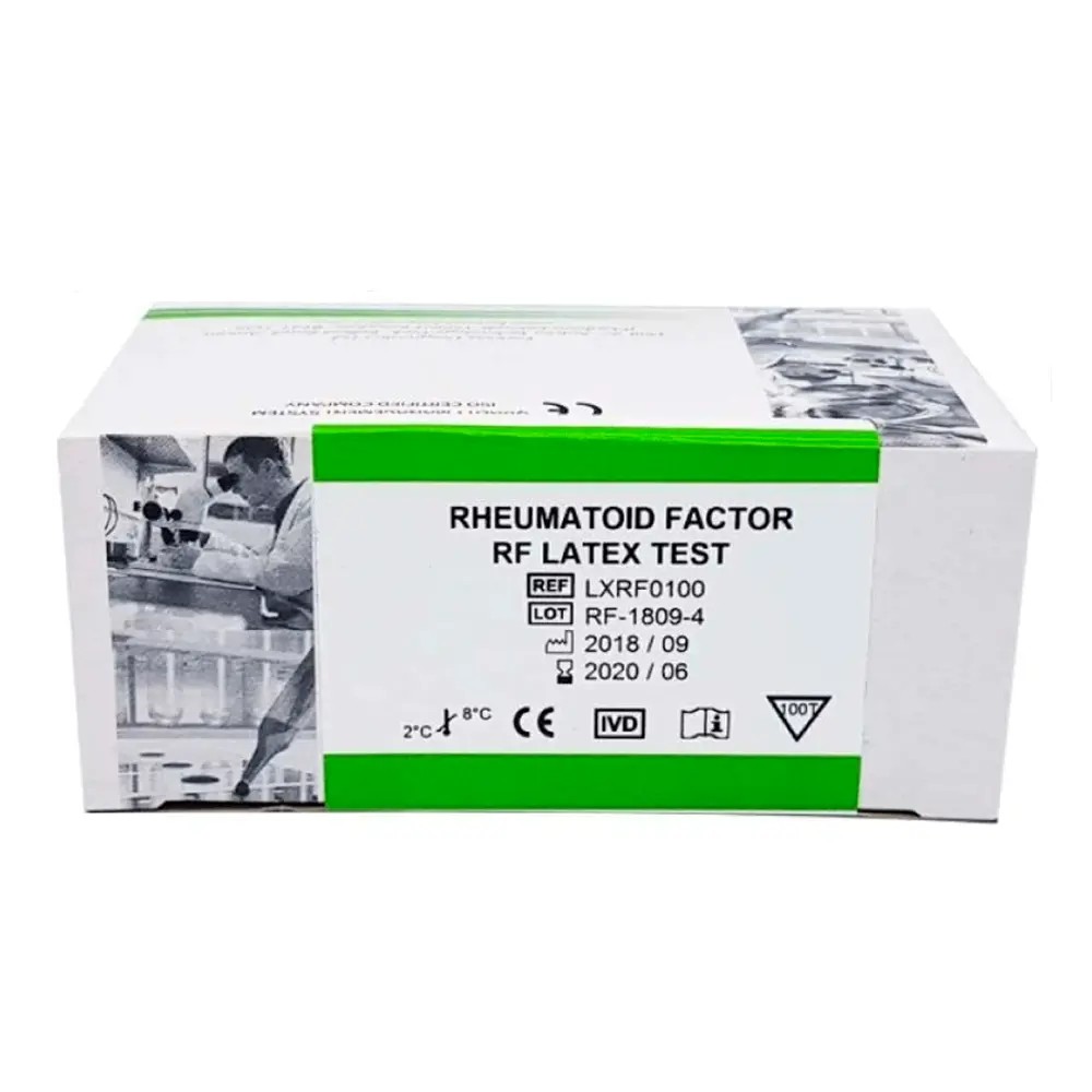 Factor Reumatoideo Látex  X 100 Test (2a8ºC) RF - FORTRESS | Stock: 0 - SAP: 182010009