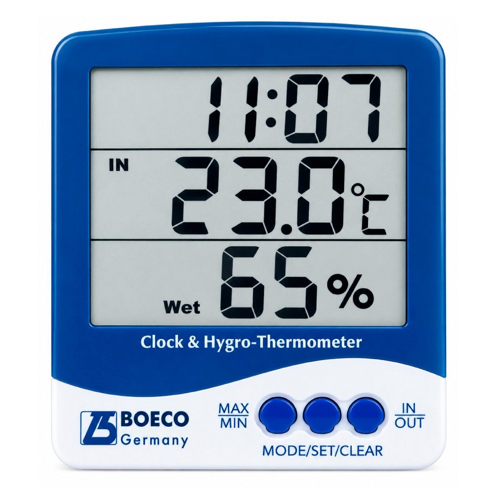 Termohigrómetro Digital No Calibrado Para Temperatura ,Humedad y Tiempo – Modelo:  SH-110 - BOECO | Stock: 100 - SAP: 187020006