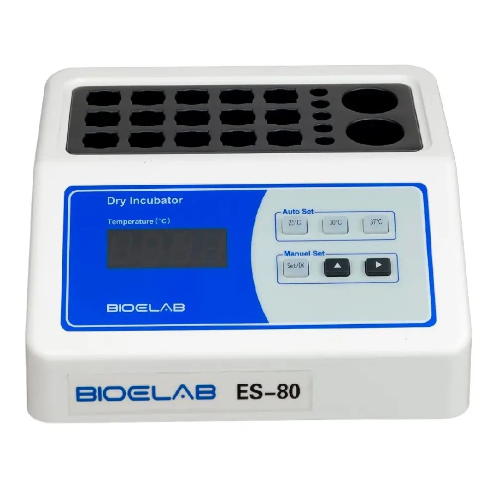 Bloque Térmico 22 Tubos  Baño Seco – Modelo: ES-80 - BIOELAB | Stock: 25 - SAP: 195040011