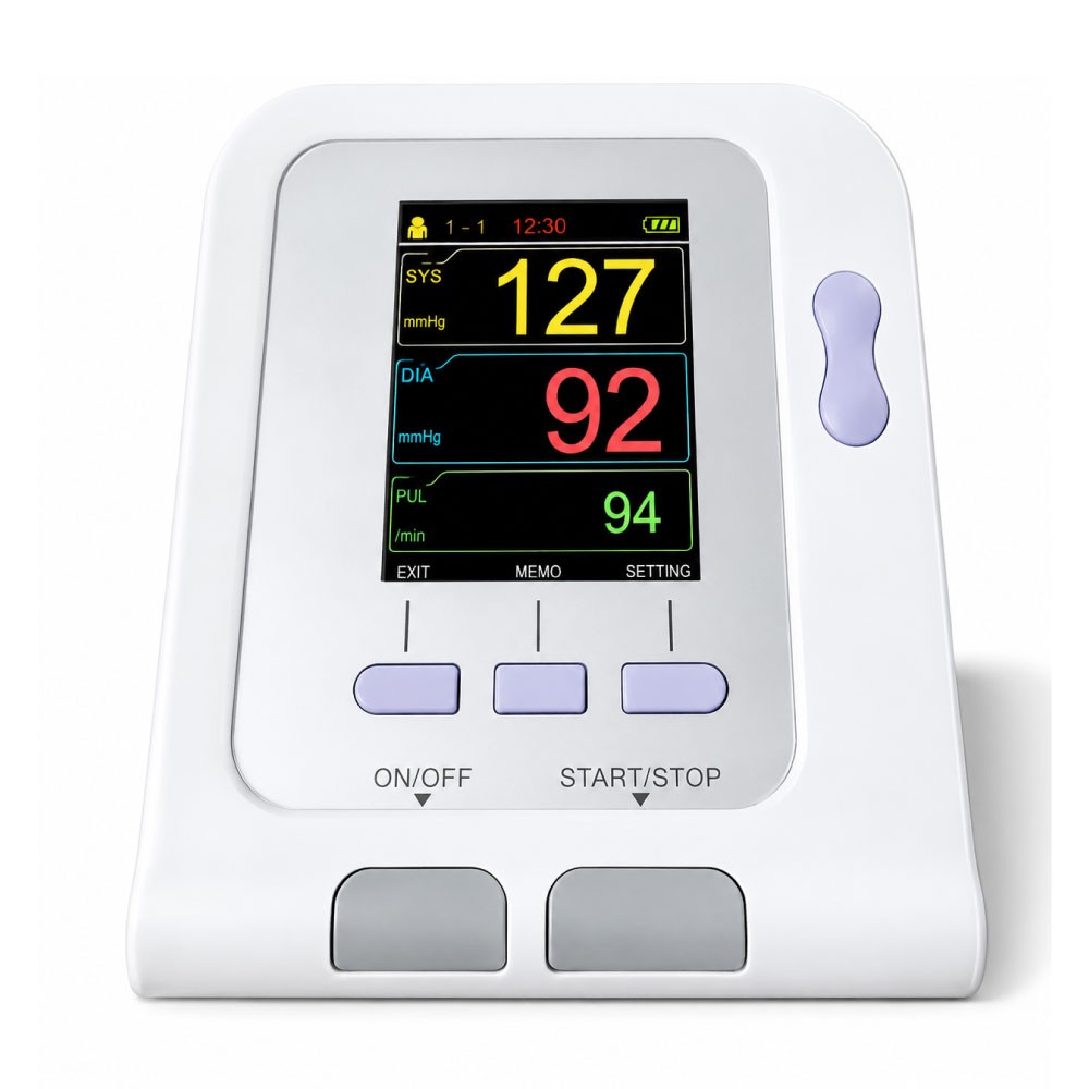 Tensiometro Digital de Mesa Con Pantalla LCD a Color    Modelo: 08A - CONTEC | Stock: 100 - SAP: 201020001