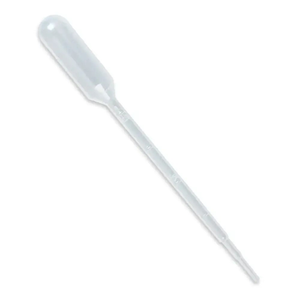 Pipeta Pasteur 3ML Plástico NO Esteril Graduado  Caja x 500 Unidades - CHINA | Stock: 2000 - SAP: 204020146