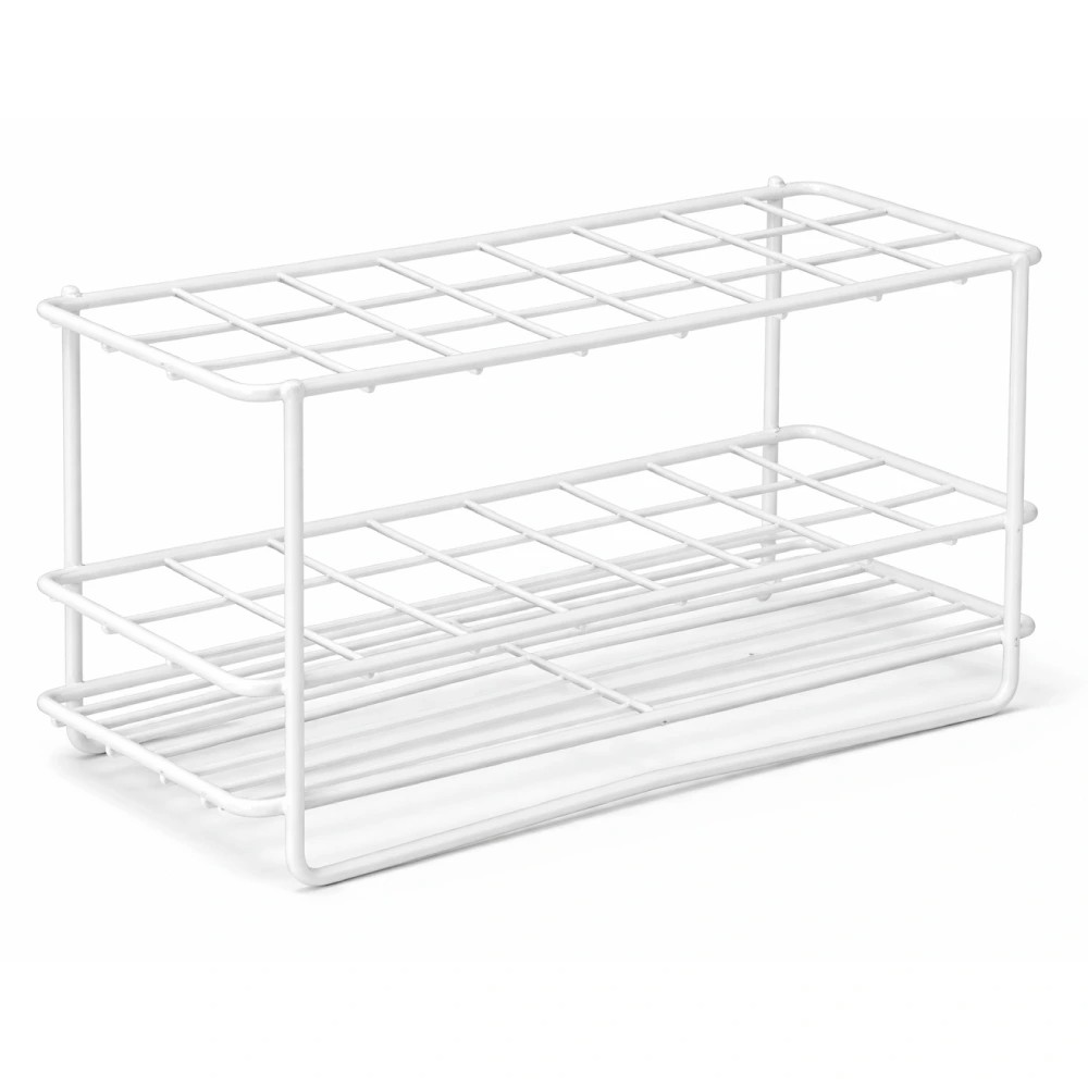 Gradilla De Metal Plastificada Blanca Para 24 Tubos -15X100 - CHINA | Stock: 0 - SAP:204020198