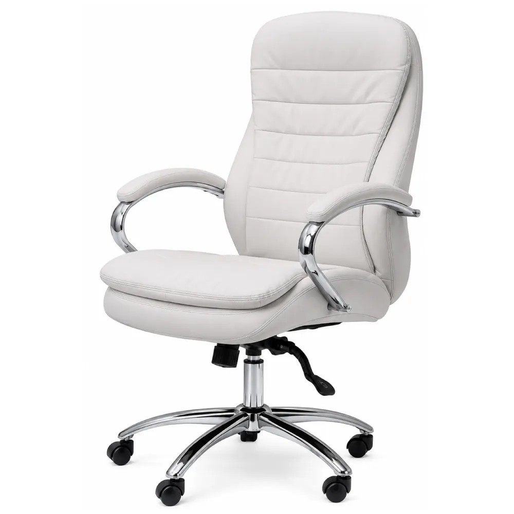 Silla Gerencia Colores Blanco/Arena/Negro - Modelo: MADRID - CHINA | Stock: 10 - SAP: 204020423