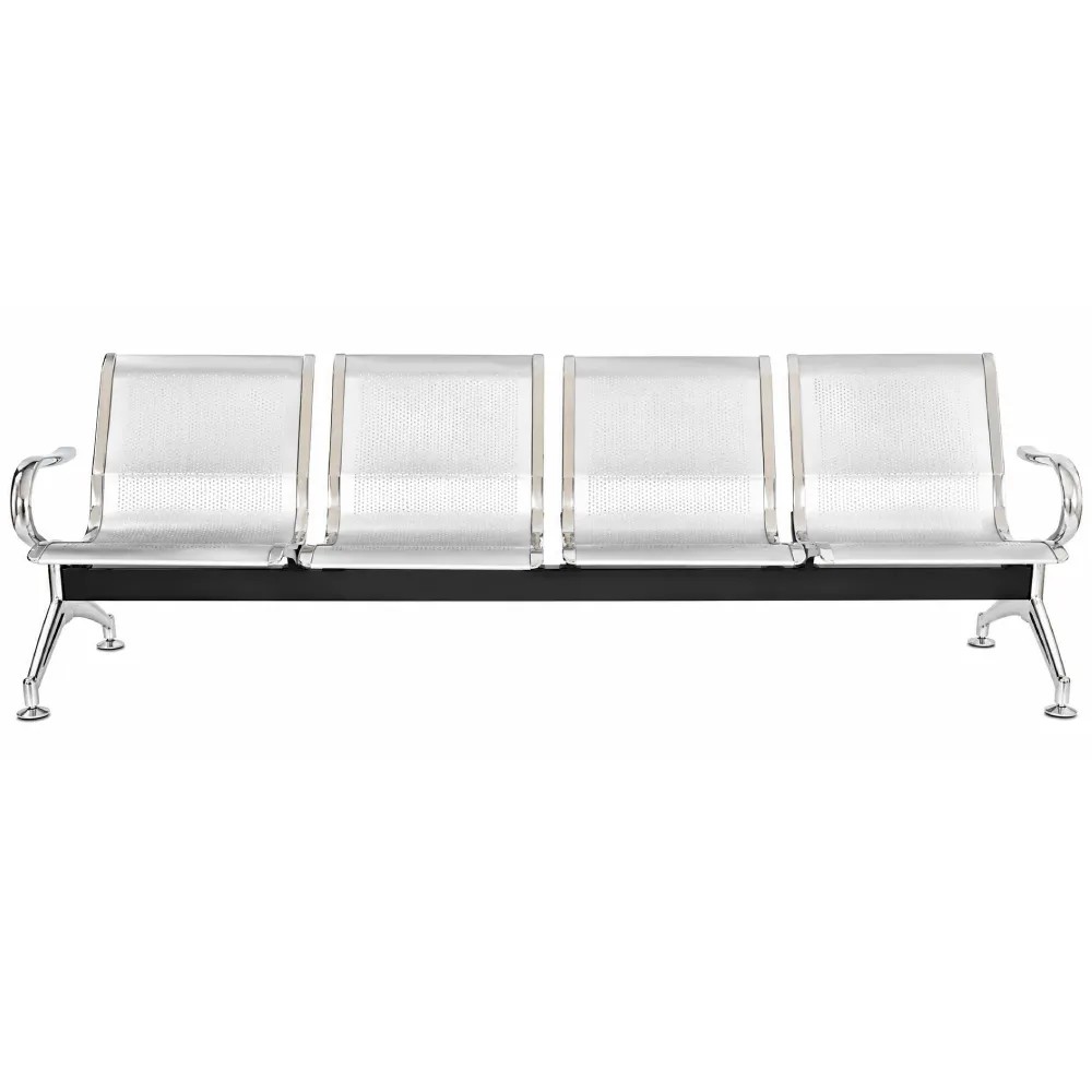 Tándem de 4 Cuerpos con Asientos Cromados y Estructura Cromada - CHINA | Stock: 10 - SAP: 204020490