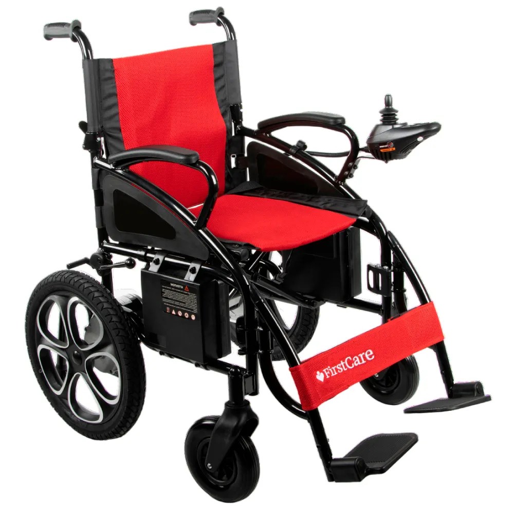 Silla de Ruedas Eléctrica PREMIUM ROJO - CHINA | Stock: 5 - SAP: 204020564