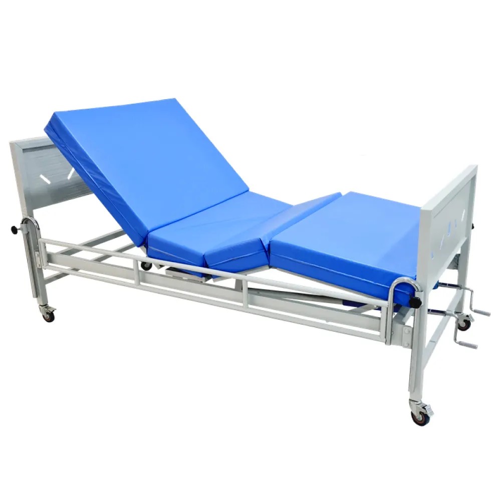 Cama Clínica con 2 Manivelas ORTHOPEDIC + Colchón Articulado - CHINA | Stock: 5 - SAP: 204020568