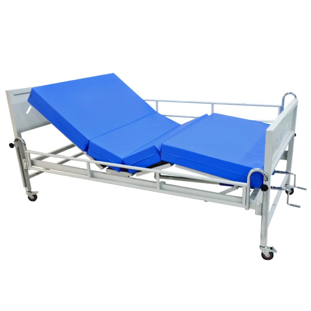 Cama Clínica con 2 Manivelas ORTHOPEDIC BIG + Colchón Articulado - CHINA | Stock: 5 - SAP: 204020572