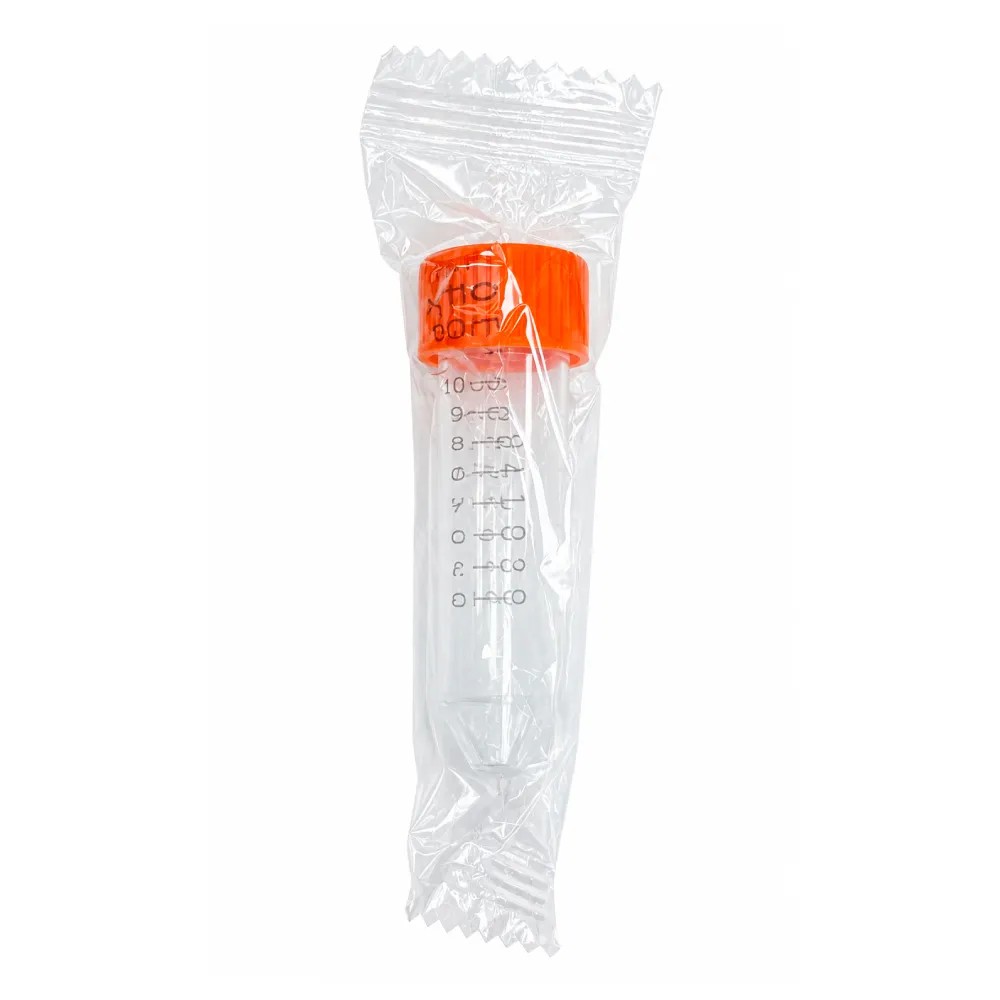 Criovial 5ml Graduado con Tapa Rosca Color Naranja Estéril Bolsa x 100 Unidades - CHINA | Stock: 100 - SAP: 204030666