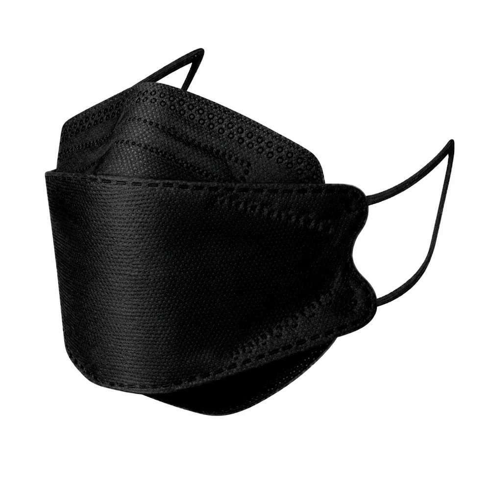 Mascarilla KN95 Tipo Fish Color Negro Caja x 20 Unidades - CHINA | Stock: 100 - SAP: 204030723