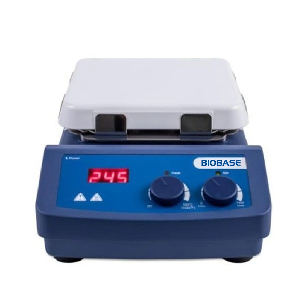 Agitador Magnético Con Calentador Digital 5°C A 550°C Rpm 0-1500 C/10L – Modelo:MS7-H550-S - BIOBASE | Stock: 3 - SAP:209020016