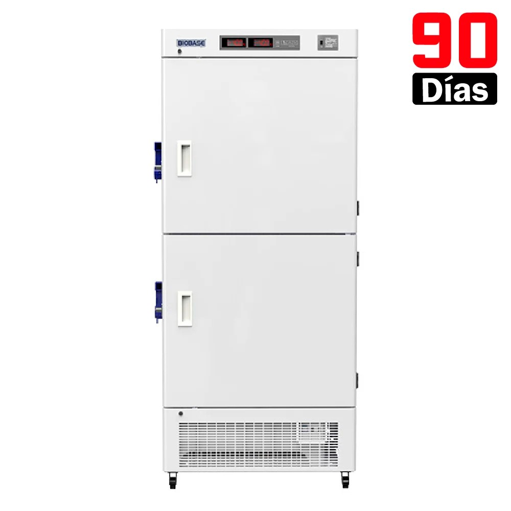 Congeladora 368 Litros Vertical –15°C A –40°C 2 Cámaras – Modelo: BDF-40V368D - BIOBASE | SAP:209020068