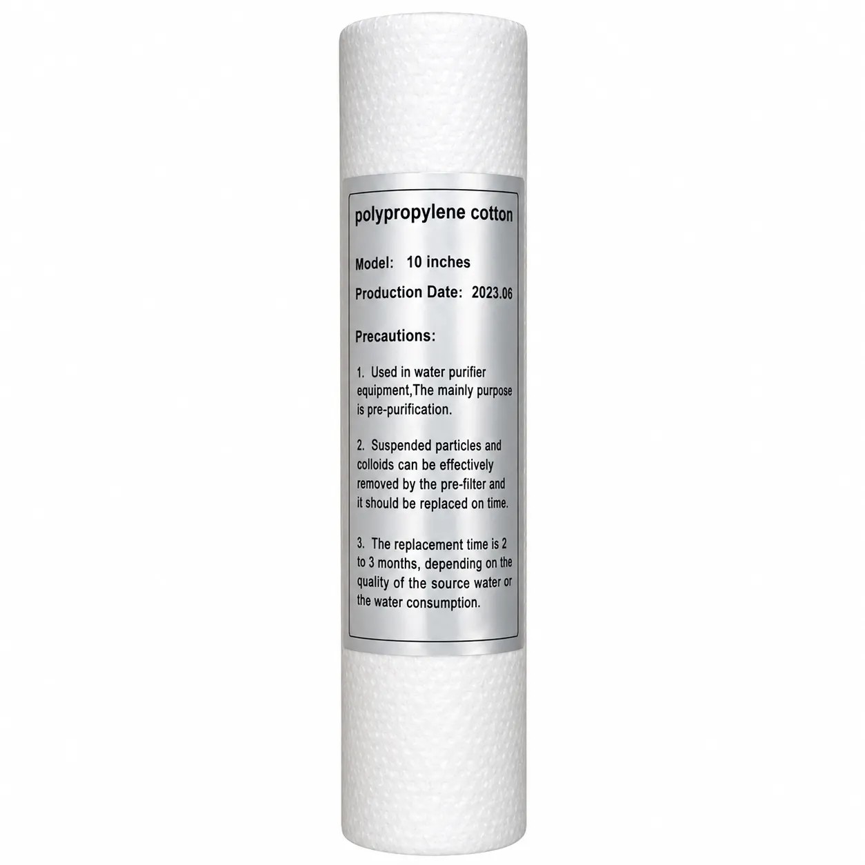 Filtro de Polipropilreno  Para Modelo: SCSJ-1-10L - BIOBASE | Stock: 5 - SAP: 209020108