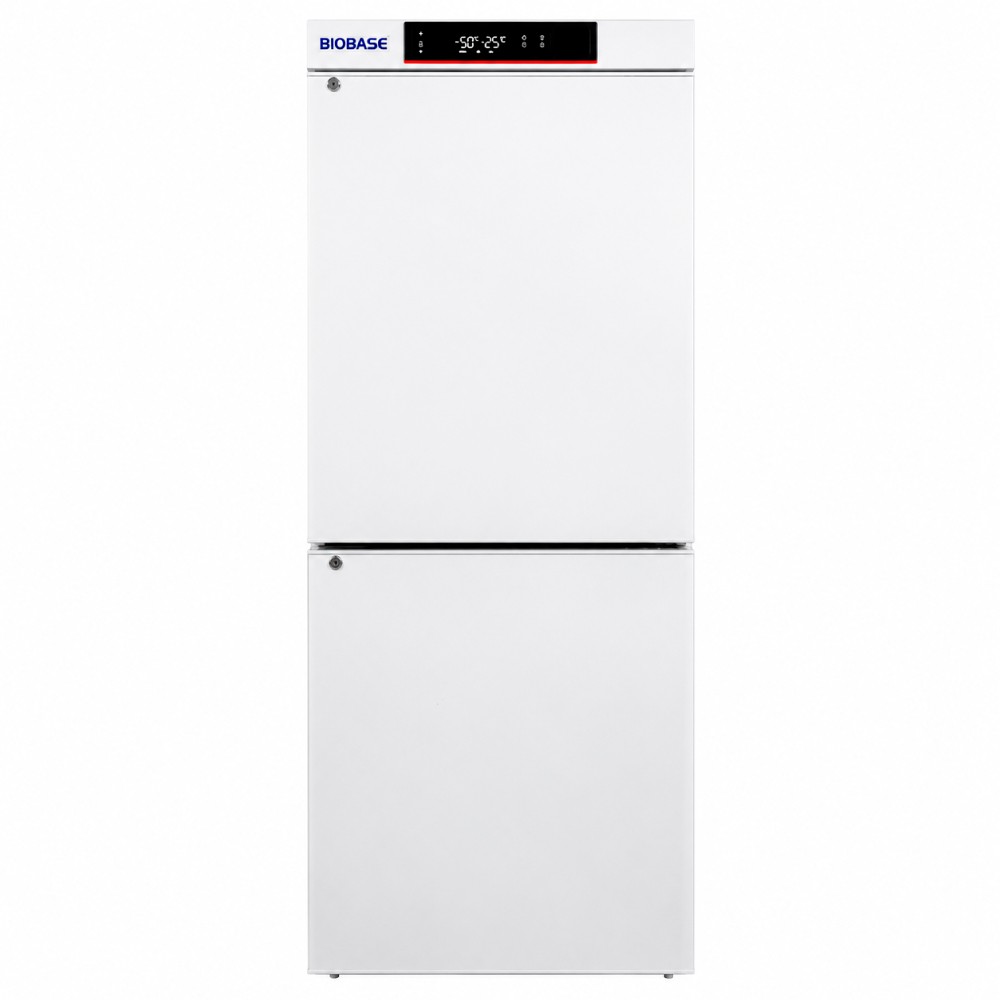 Refrigeradora 174L y Congelador 126L (300L) 2°C A 8°C / -10°C A -25°C Vertical – Modelo: BRF-25V300 - BIOBASE | Stock: 2 - SAP: 209020145