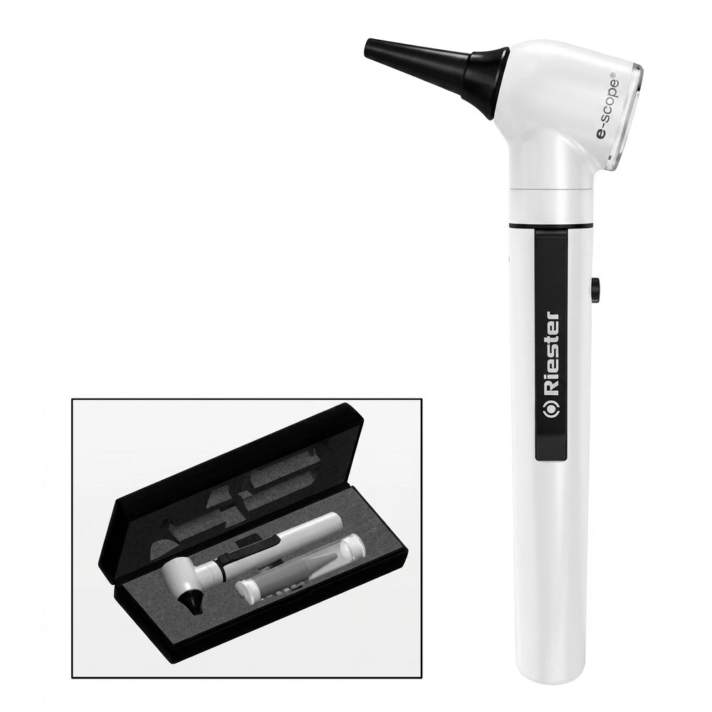Otoscopio con iluminacion LED 3.7V (5500 K) Modelo: E-Scope 2110-203 - RIESTER | Stock: 2 - SAP: 281020007