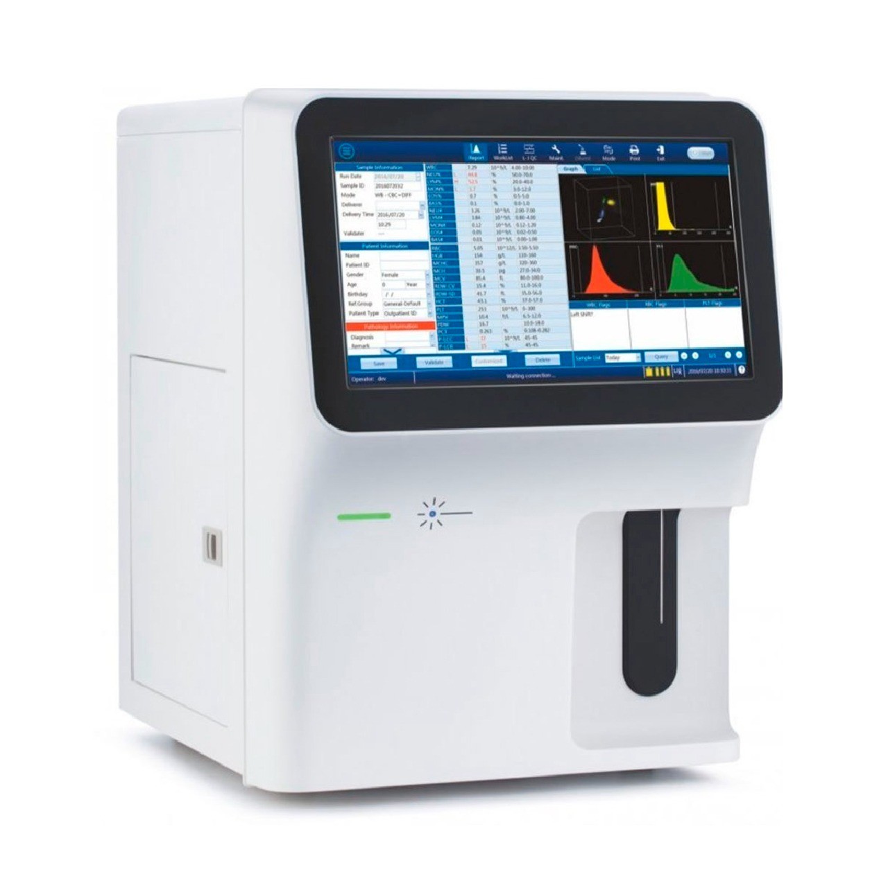 Analizador Hematológico 5 Diff – 60 Test/Hora – Modelo: AC610 - WHEISMAN | Stock: 1 - SAP:285040001