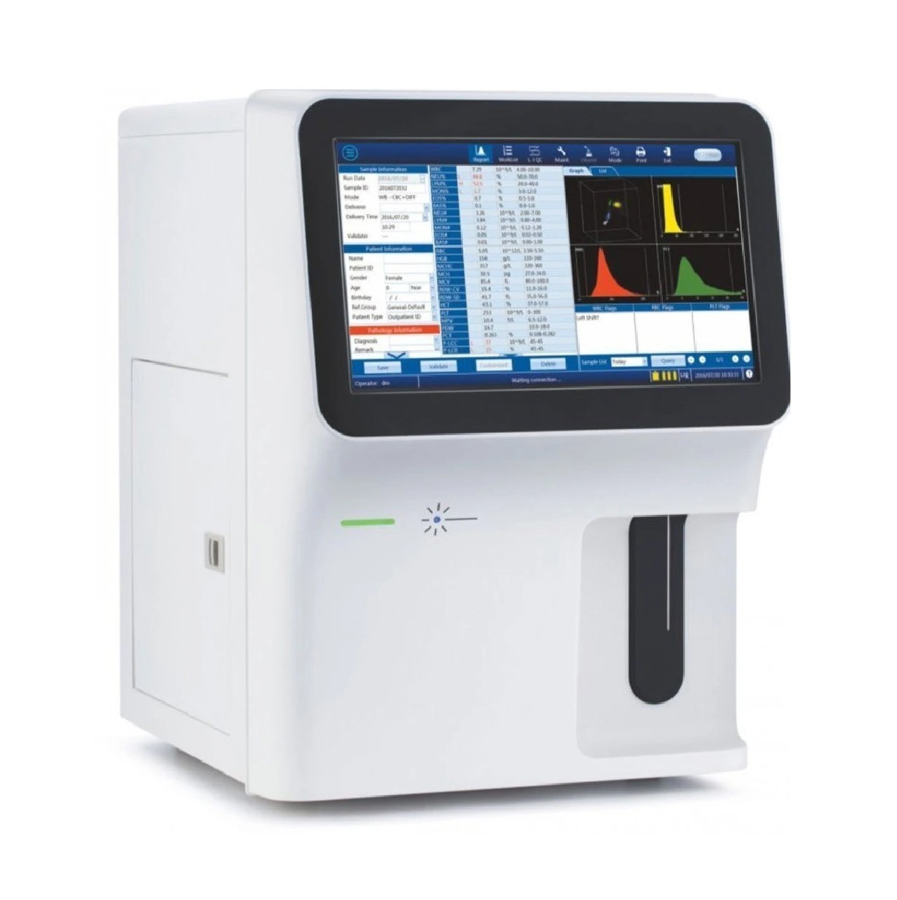 Analizador Hematológico 5 Diff – 60 Test/Hora Veterinario – Modelo: AC 610VET - WHEISMAN | Stock: 1 - SAP: 285040002