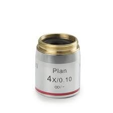 Objetivo Para Microscopio Plano Al Infinito PLI  - 4X - EUROMEX | Stock: 1 - SAP:287020003