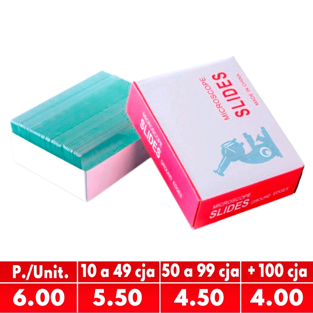 Lamina Porta Objeto Biselada 25X75X50 Unds - BIOMEDICA | Stock: 19900 - Vto. 01/06/28 - SAP: 317030004