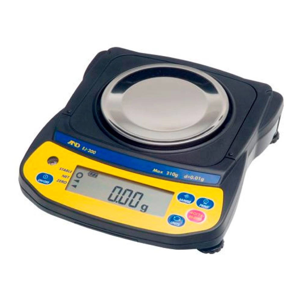 Balanza Electrónica 0.01G A 210G (Tamaño Del Platillo 110MM) - Modelo: EJ-200 - AND | Stock: 0 - SAP: 327020008