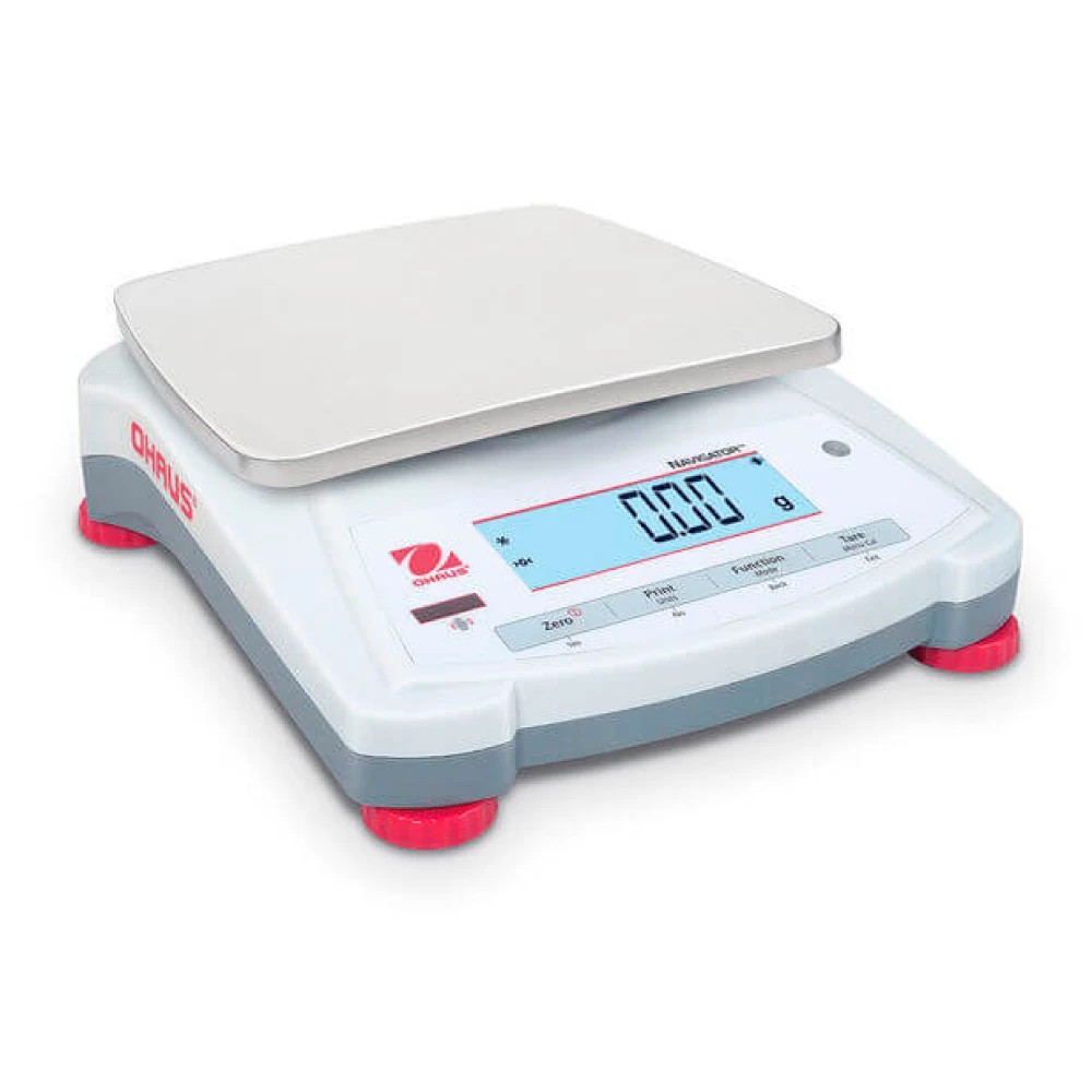 Balanza Electrónica 0.1G A 1200G (Tamaño del Platillo 190X144mm) - Modelo: NV1201 - OHAUS | Stock: 0 - SAP: 328020017