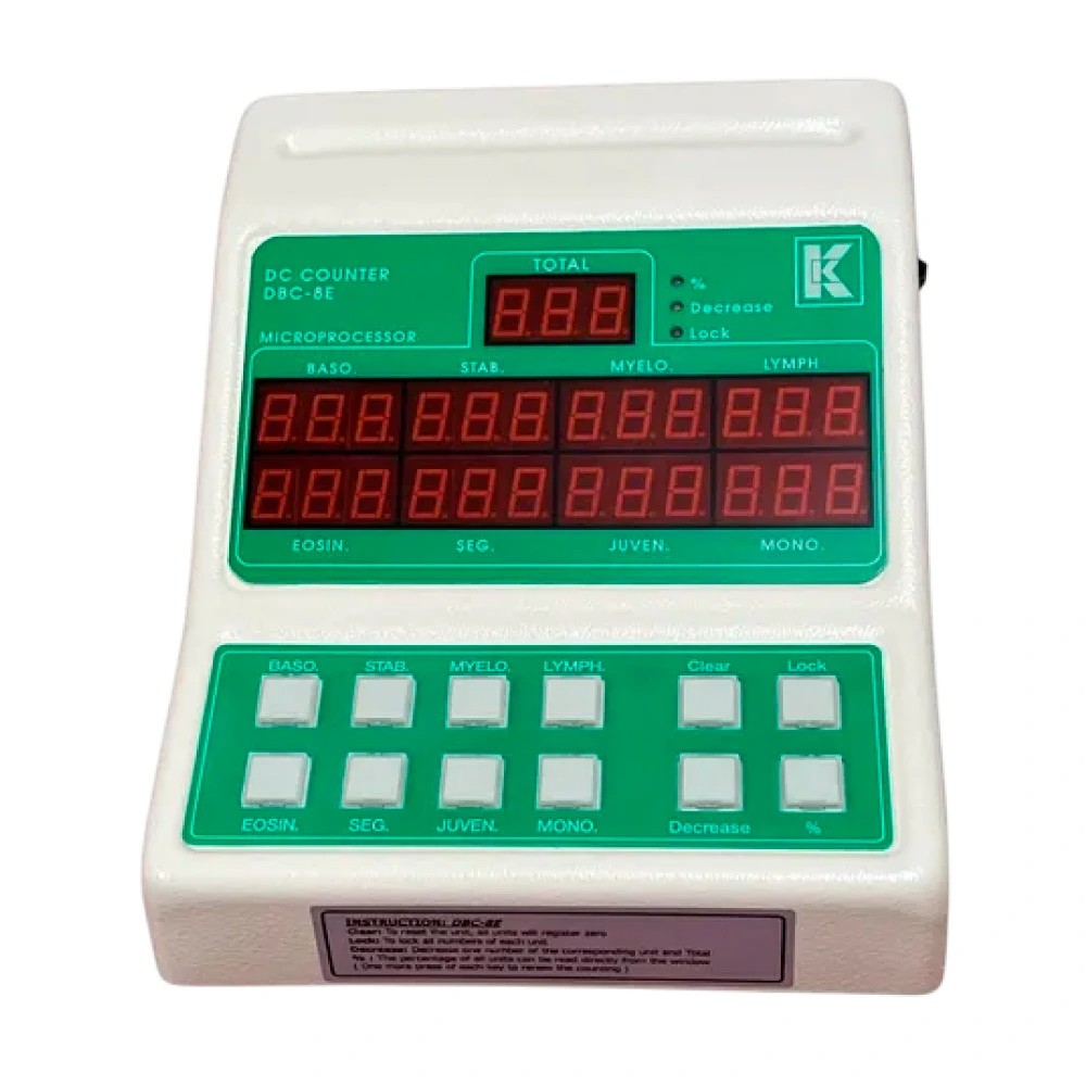 Contador de Células de Sangre Digital 8 Teclas – Modelo: DBC-8E - GEMMY | Stock: 100 - SAP: 331020001