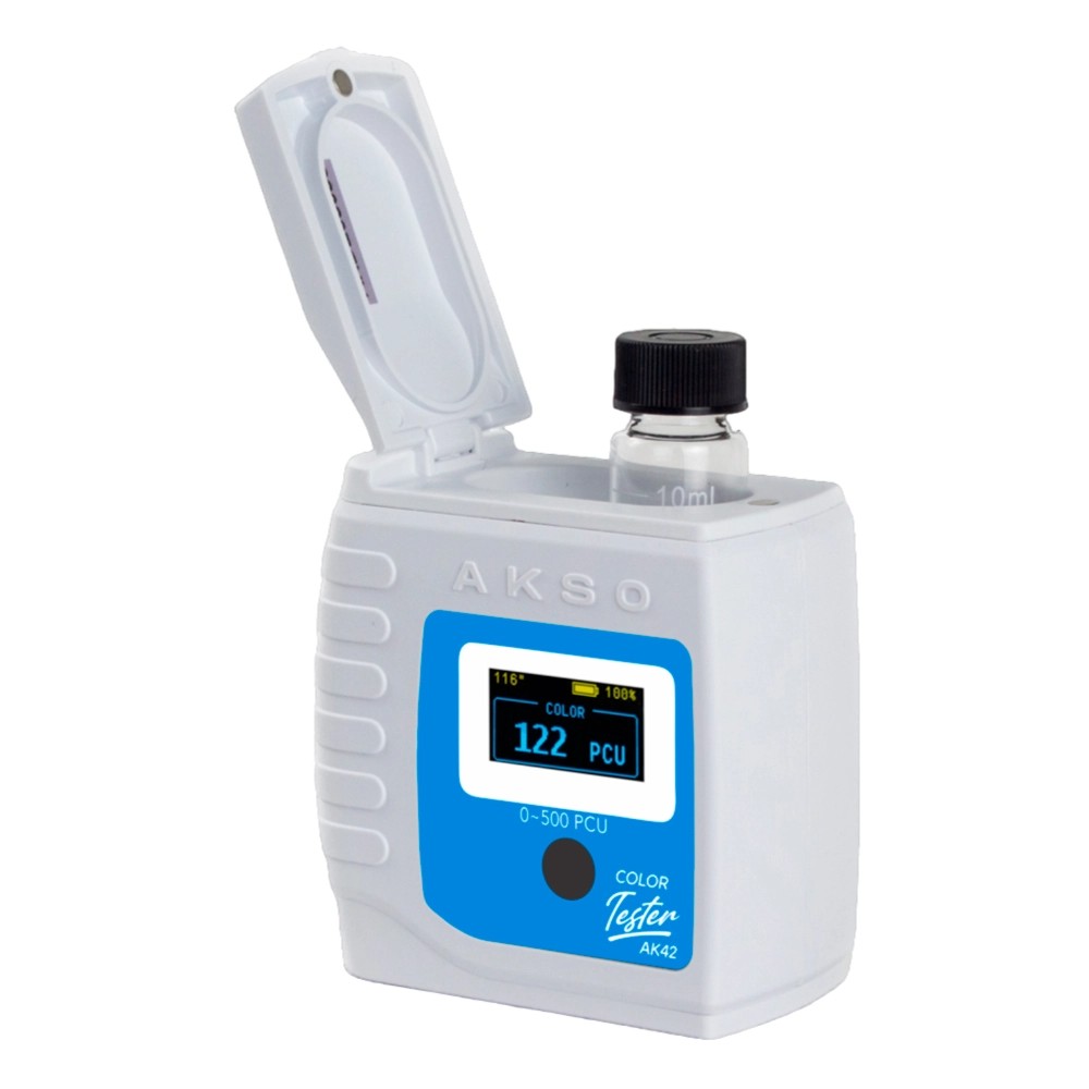 Medidor Cloro en Agua en un Rango 0 a 500 PCU Longitud de onda 455nm - Modelo: AK42 - AKSO | Stock: 7 - SAP: 333020004