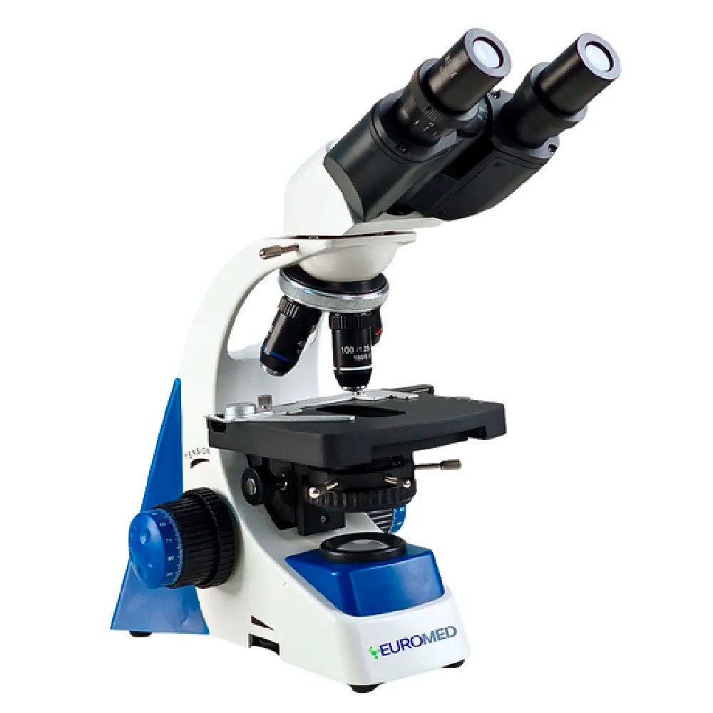 Microscopio Binocular Acromático Luz LED – Modelo: B-01 - EUROMED | Stock: 98 - SAP: 346020001