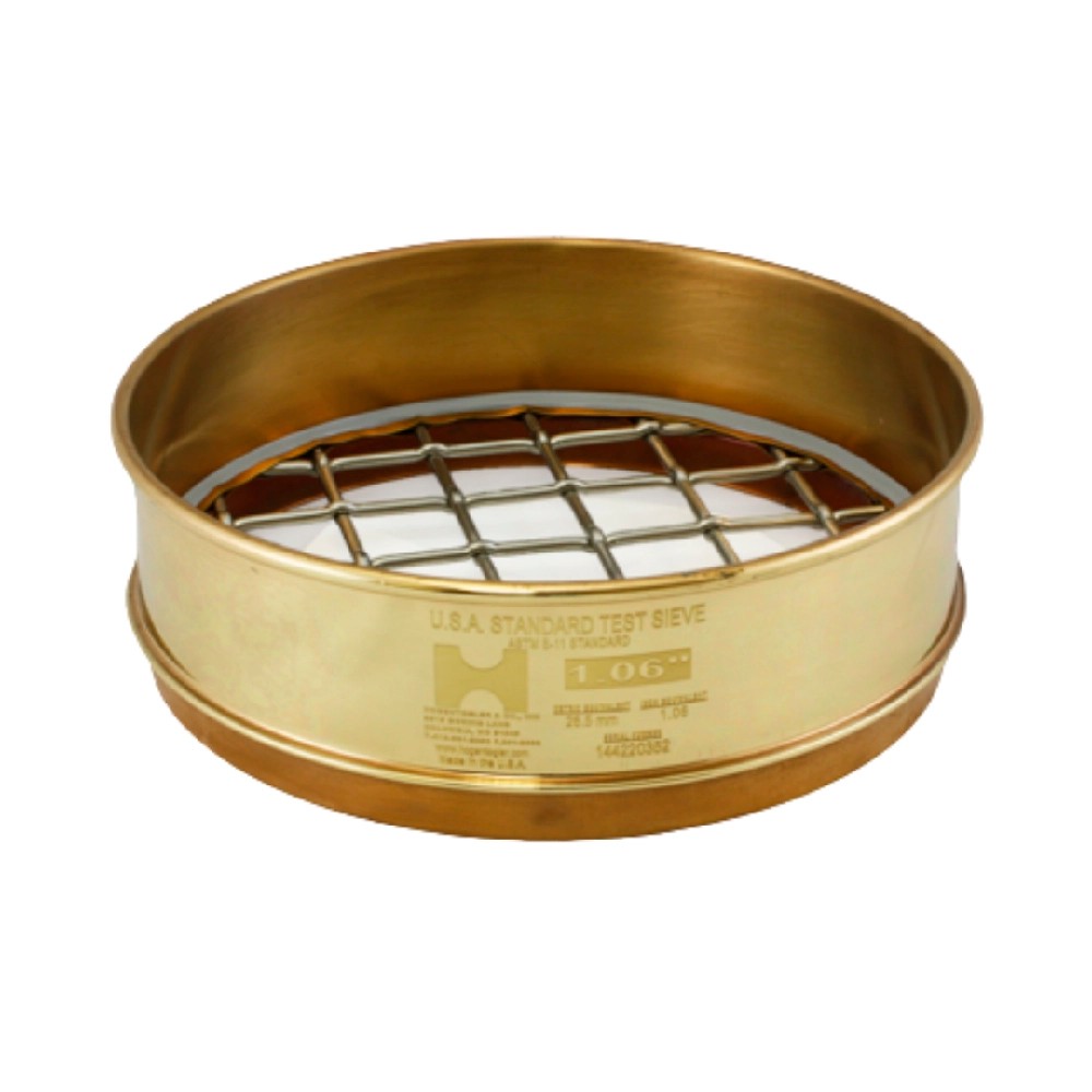 Tamiz C/ Malla N° 80 Bronce/Acero Con Diametro 203MM (8")  Modelo: 4876 - HOGENTOGLER | Stock: 5 - SAP: 355020001